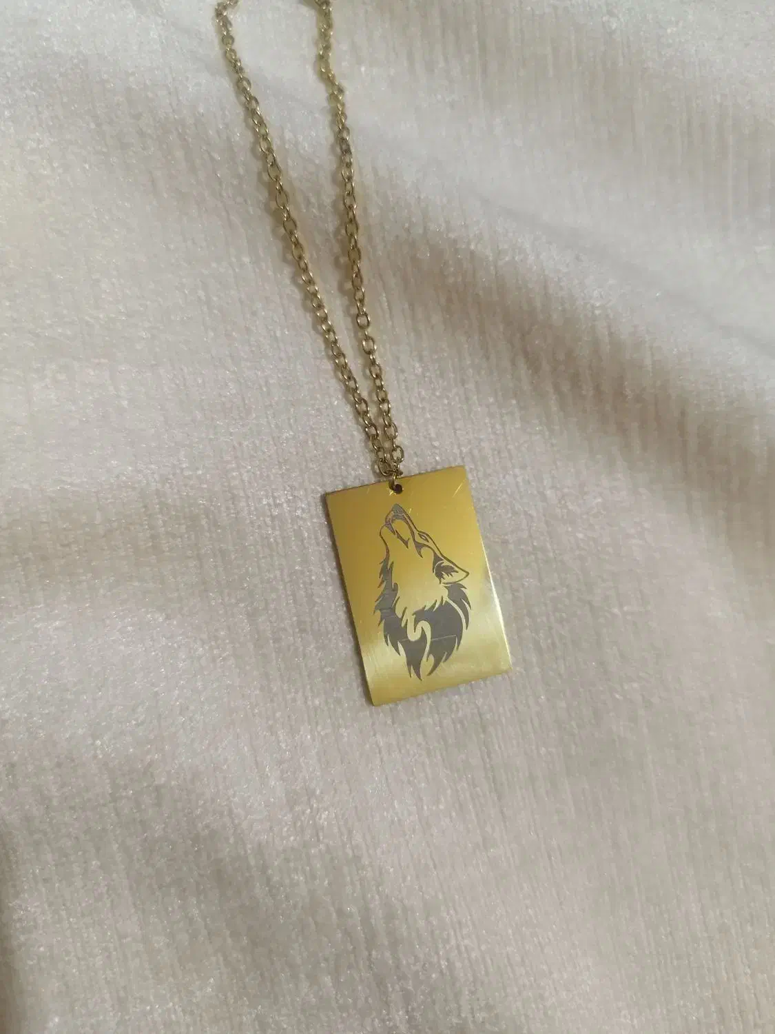 گردنبند حکاکی استیل رنگ ثابت|بدلیجات|تبریز, |دیوار