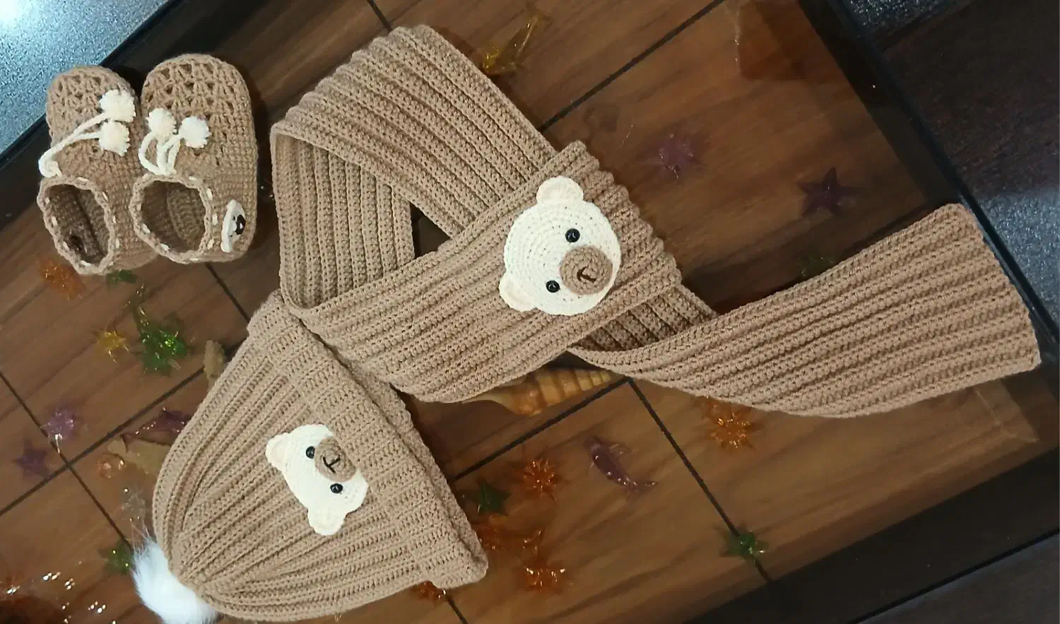 بافتنیهای دست باف با قلاب|کفش و لباس بچه|مهریز, |دیوار