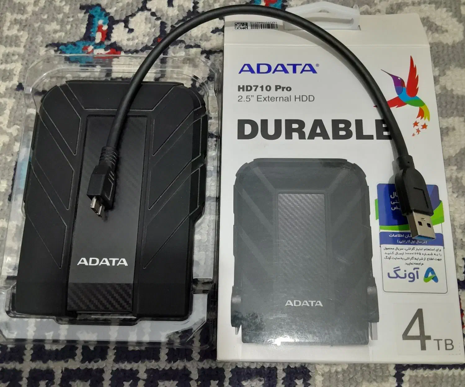 هارد اکسترنال ای دیتا ۴ ترابایت|قطعات و لوازم جانبی رایانه|مشهد, هنرور|دیوار