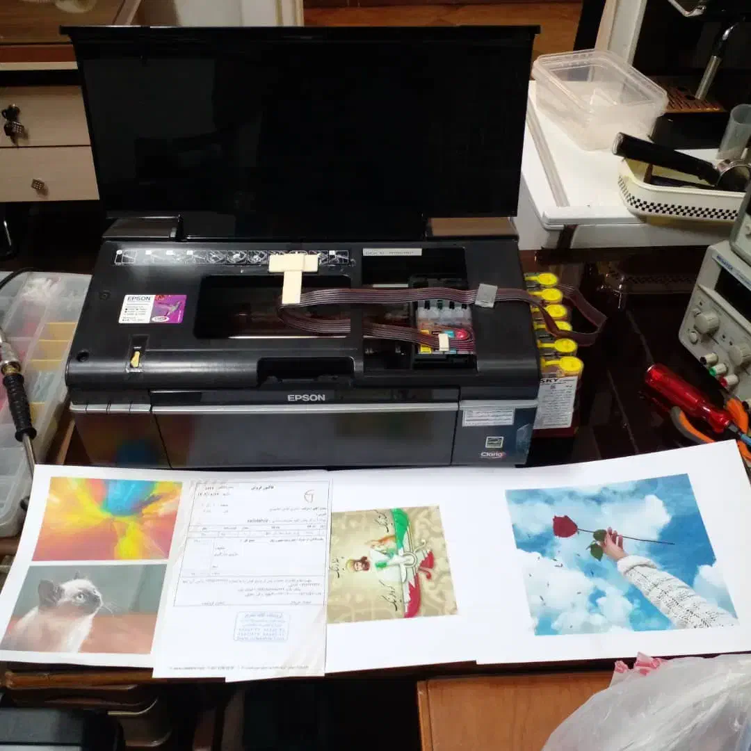 پرینتر. جوهر افشان. پرینتر چاپ عکس. پرینتر اپسون|پرینتر، اسکنر، کپی، فکس|تهران, سازمان برنامه شمالی|دیوار