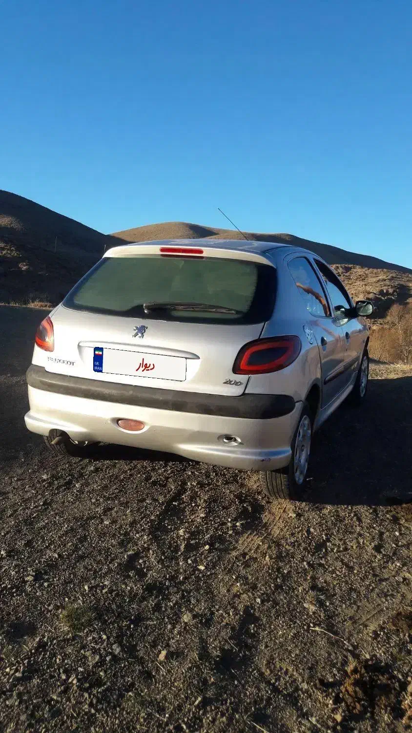 پژوه۲۰۶ تیپ۵|خودرو سواری و وانت|اردبیل, |دیوار