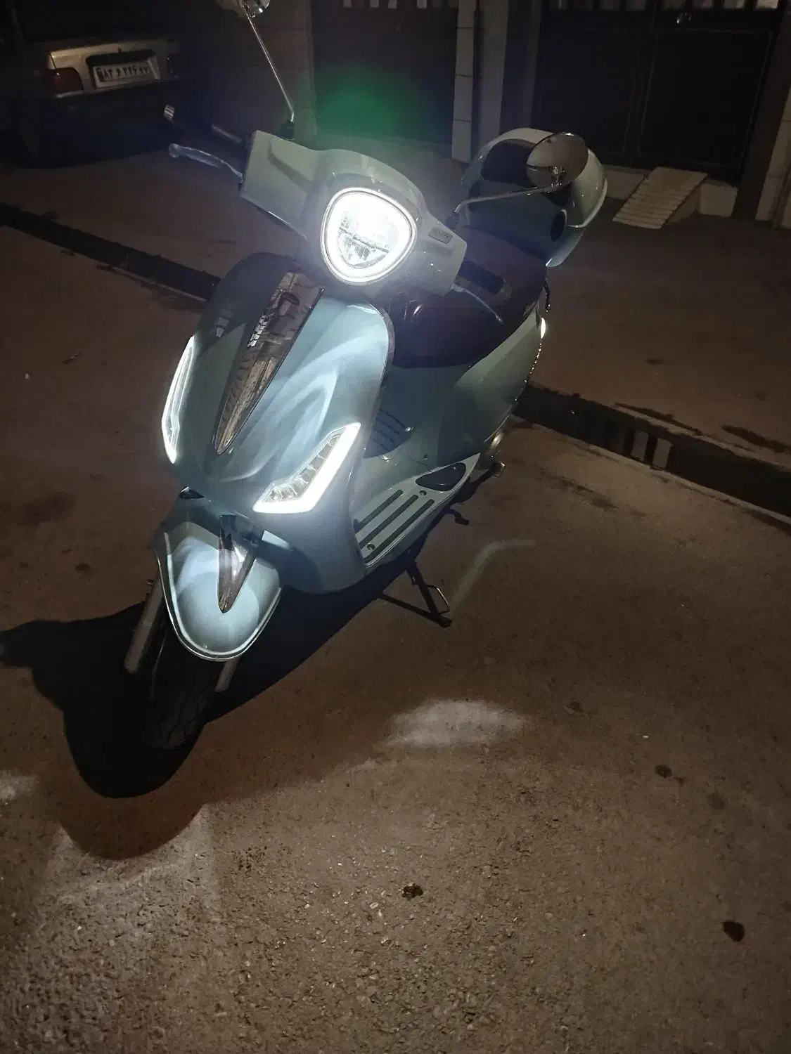 وسپا 150 معاوضه با تریل|موتورسیکلت|مشهد, کوشش|دیوار