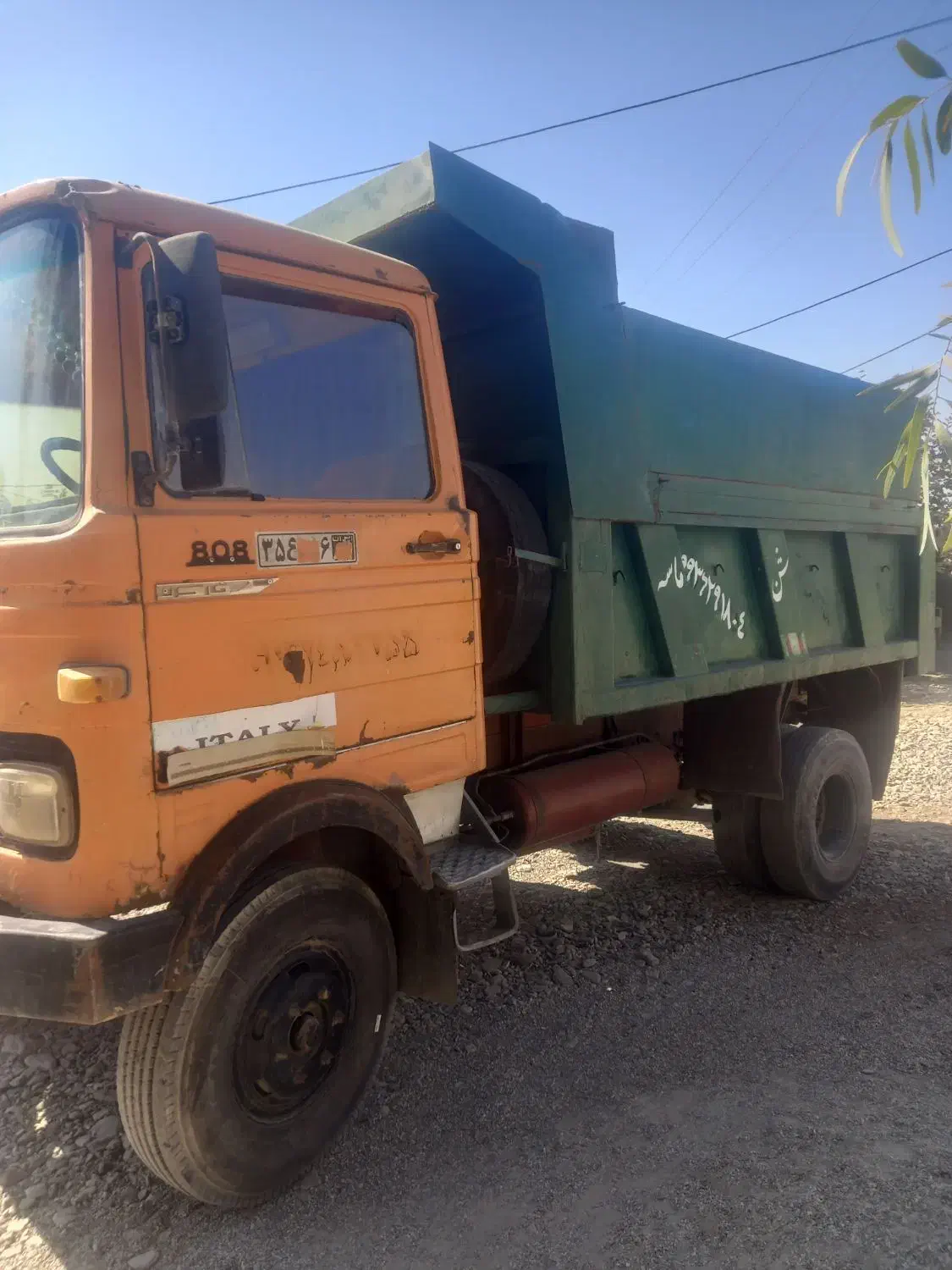 خاور بنز کمپرسی 808|خودرو سنگین|فاریاب, |دیوار