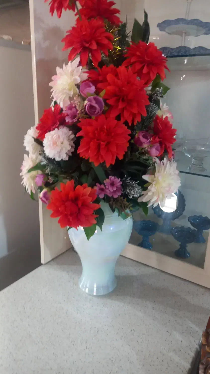 گل ها|گل مصنوعی|کرمان, |دیوار