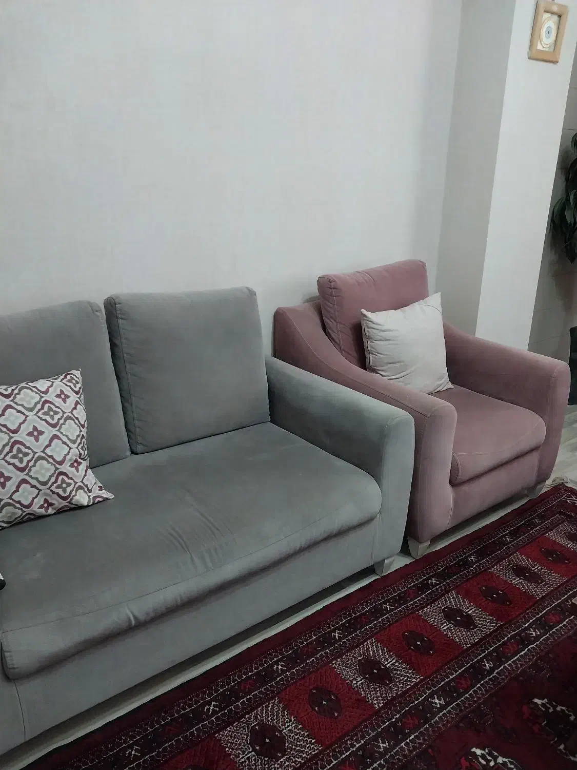 یک دونفره ..دو تا تکنفره|مبلمان خانگی و میز عسلی|گنبد کاووس, |دیوار