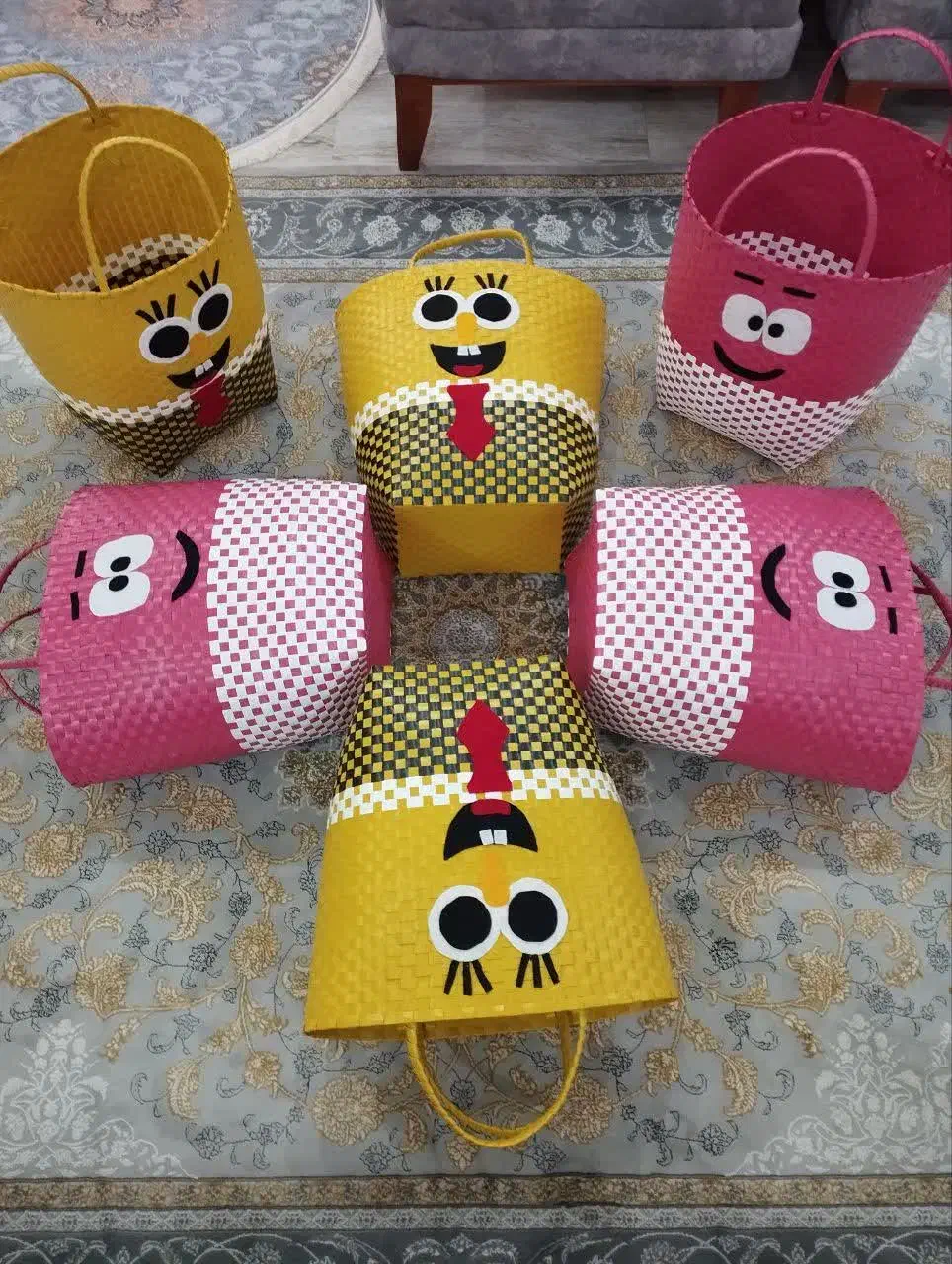 باکس،سبد،حصیر،زنبیل|صنایع دستی و سایر لوازم تزئینی|لاهیجان, بازکیاگوراب|دیوار