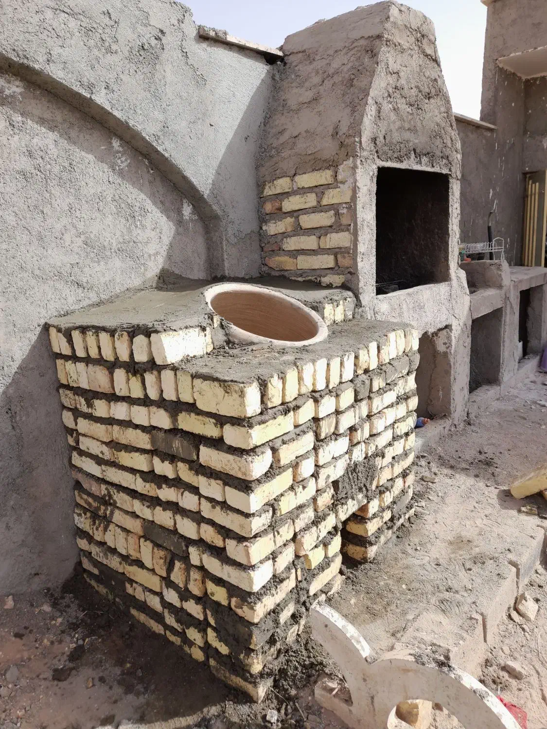 تنور سنتی گلی ( نان تافتون و سنتی )|اجاق گاز و لوازم برقی پختوپز|کاشان, کارگر|دیوار