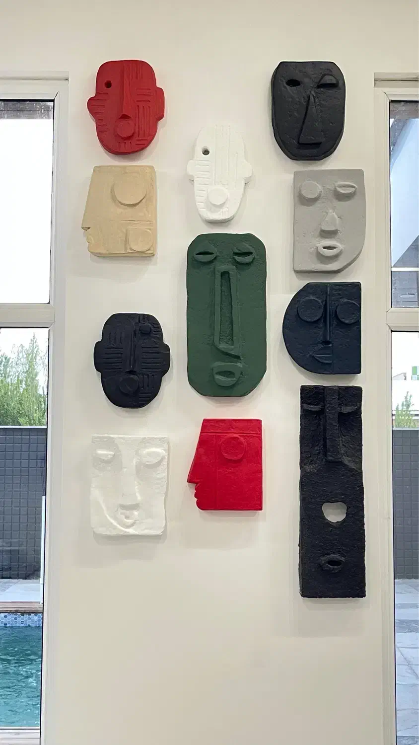 تابلو دکوراتیو نقاشی برجسته پینترستی تکسچر|تابلو، نقاشی، عکس|تهران, صادقیه|دیوار