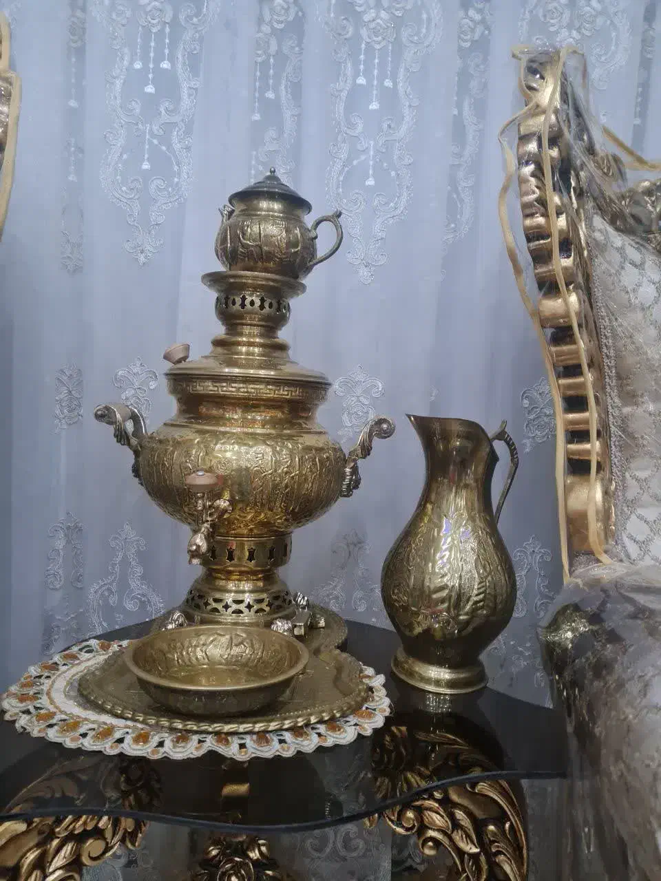 سماور زغالی ۸ لیتری|سماور، چایساز، قهوهساز|باقرشهر, |دیوار