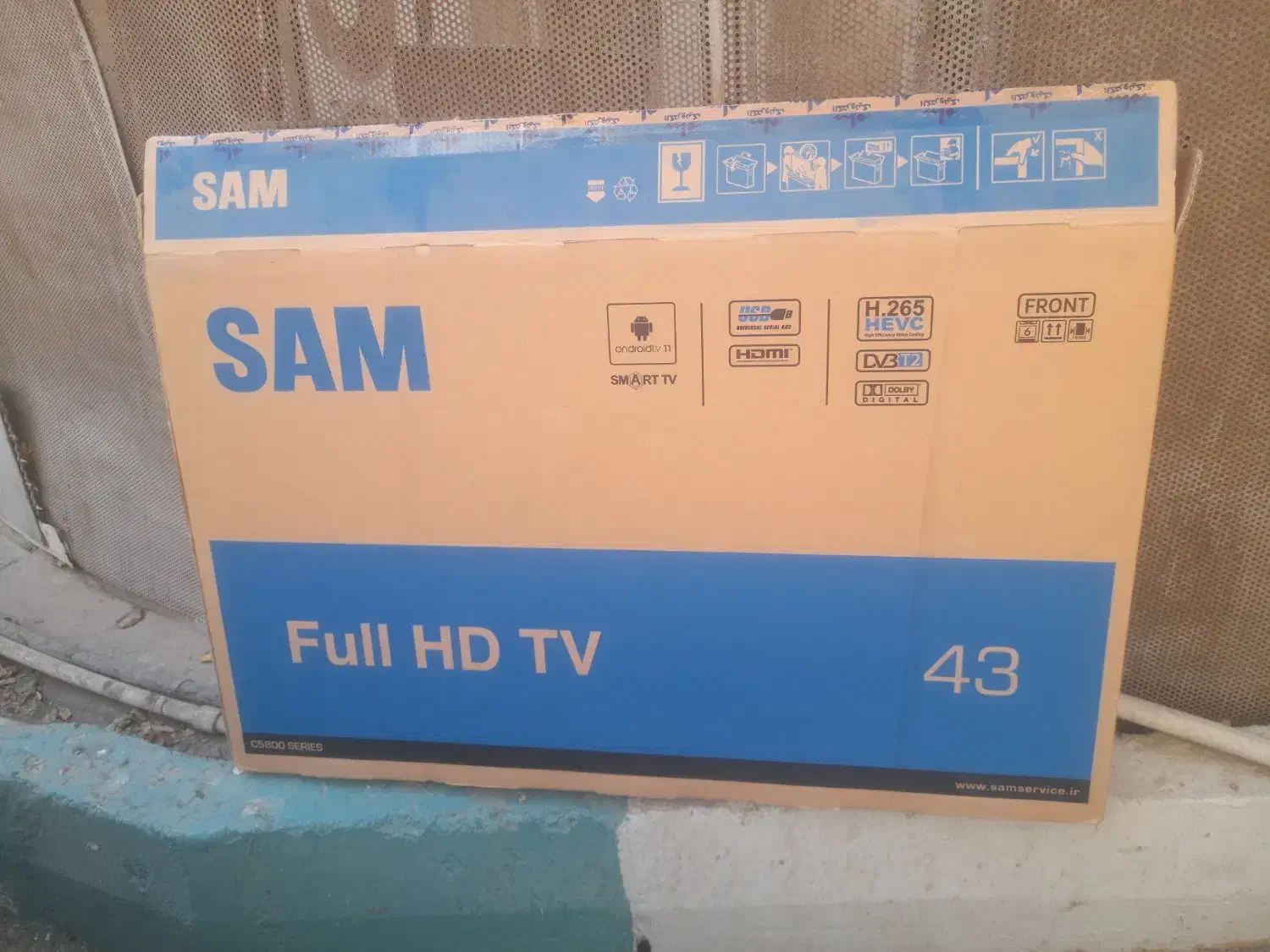 کارتون خالی تلوزیون سام مدل ua43c5800cc|تلویزیون و پروژکتور|تهران, سنگلج (شاپور)|دیوار
