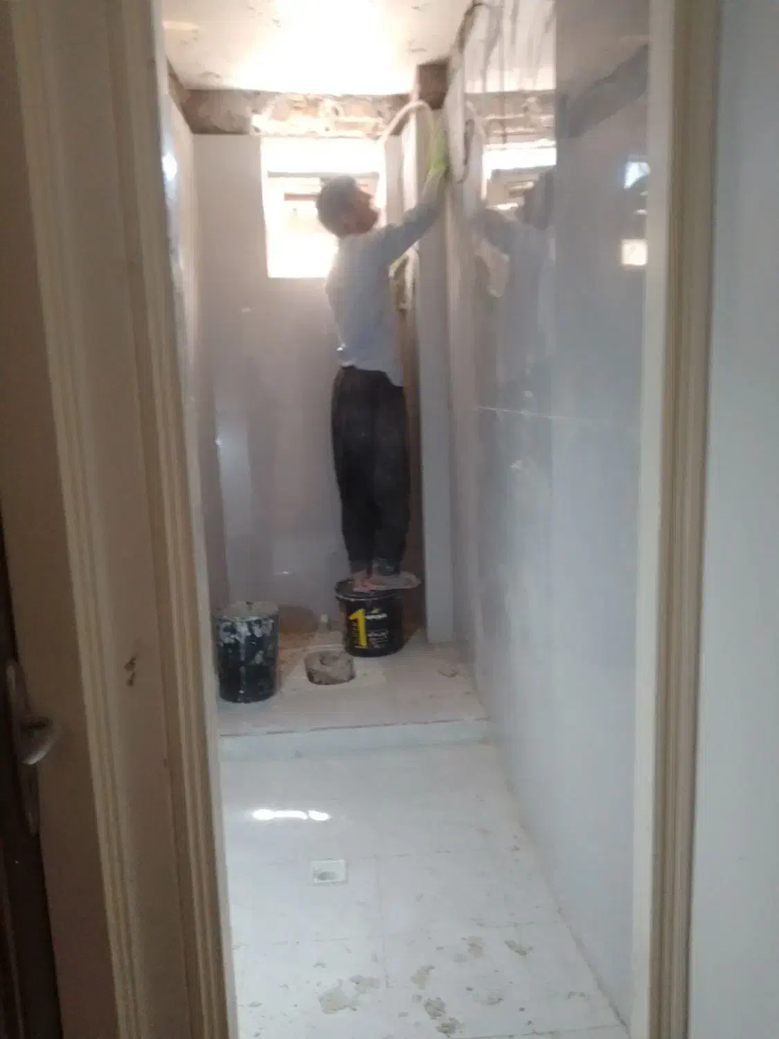 کاشی کاری سرامیک نما موزاییک کاری پذیرفته می شود|خدمات پیشه و مهارت|قم, ولیعصر|دیوار