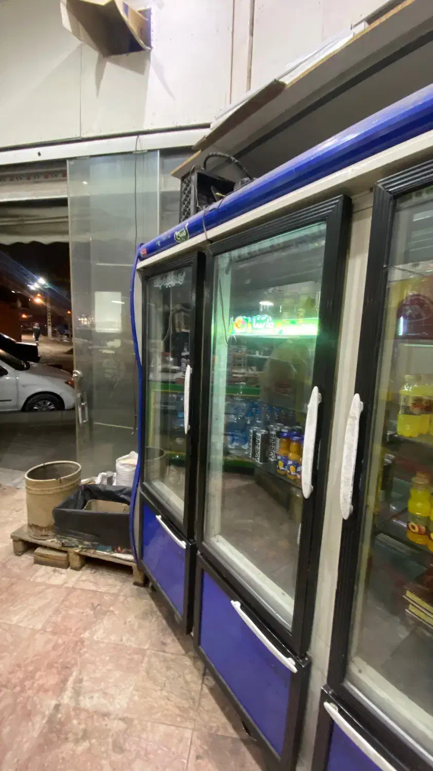 یخچال ۲ متری ۲ طرف شیشه|یخچال و فریزر|تهران, نیروی دریایی|دیوار