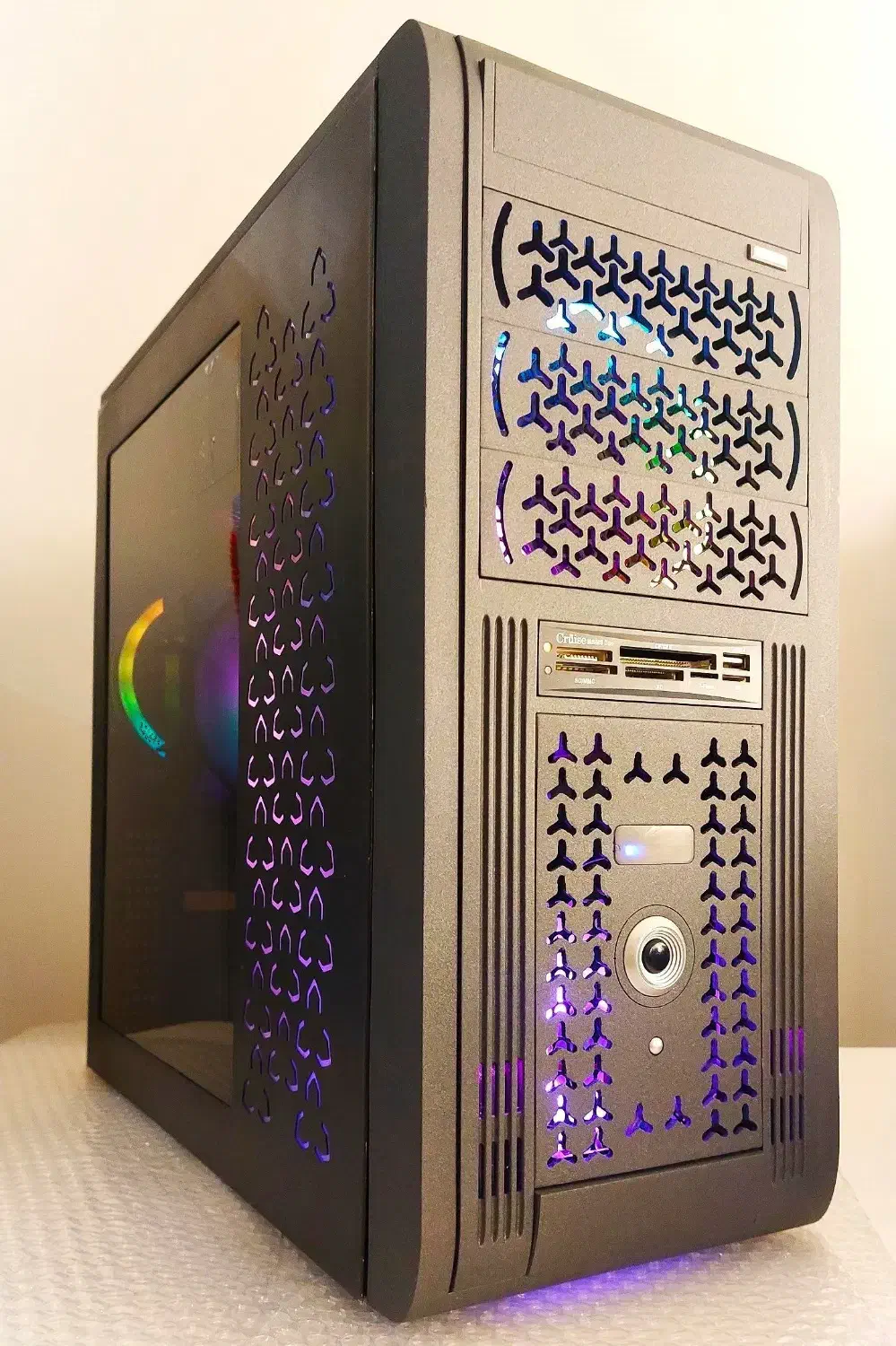 کیس مادشده ARGB با پاور 800وات و 10400F نسل 10|رایانه رومیزی|تهران, اباذر|دیوار