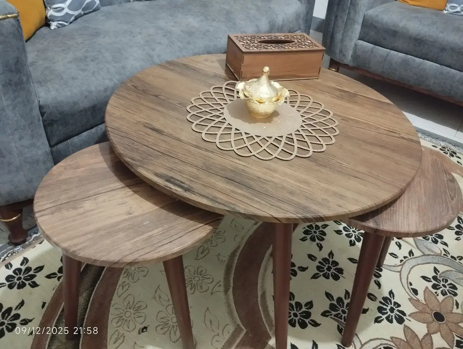 میز جلو مبلی|مبلمان خانگی و میز عسلی|لاهیجان, کوی خزر|دیوار