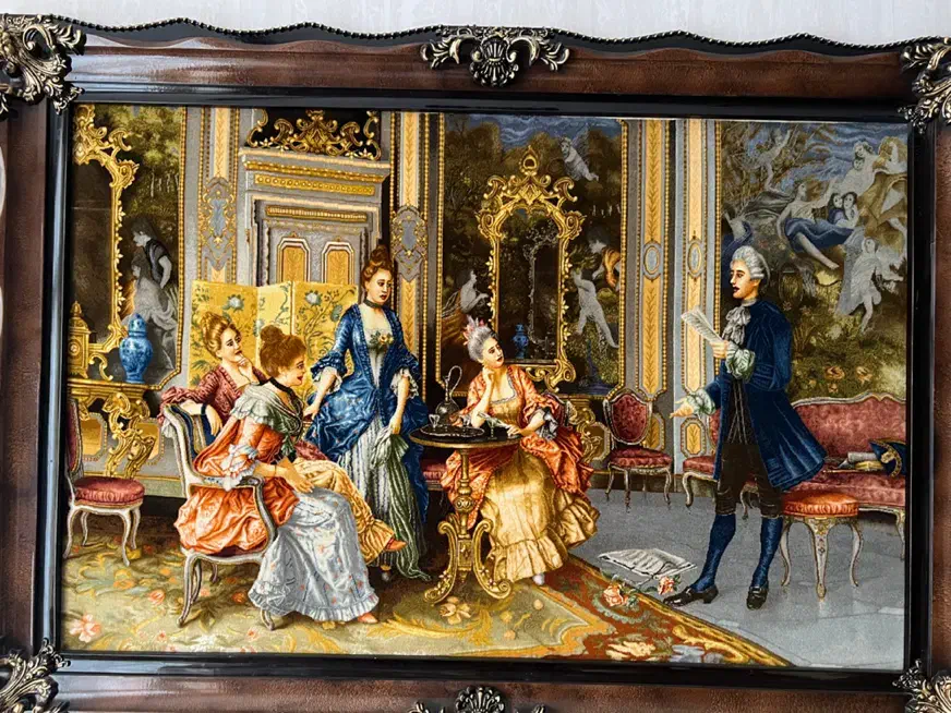 تابلو فرش دستبافت تبریز|تابلو فرش|اصفهان, برازنده|دیوار