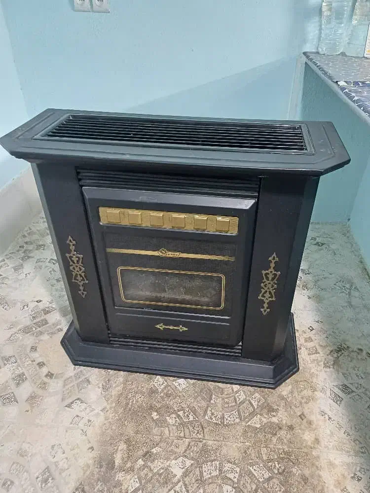 بخاری طرح شومینه بزرگ|بخاری، هیتر، شومینه|جهرم, |دیوار