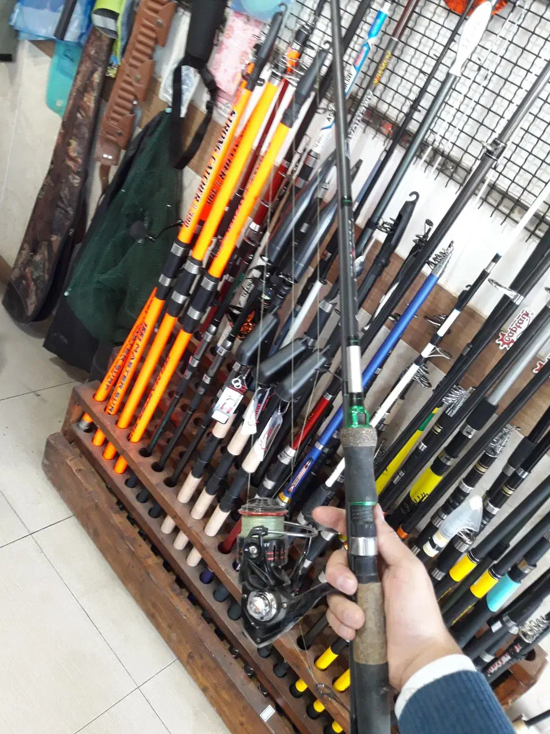 چوب لانسه کشی 3m3|ماهیگیری|نقده, |دیوار