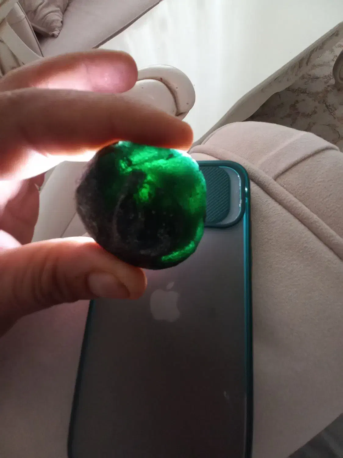 سنگ راف سیاه کمبیا و برزیل سبز تعدادکم سختی بالا|جواهرات|تهران, دولاب|دیوار