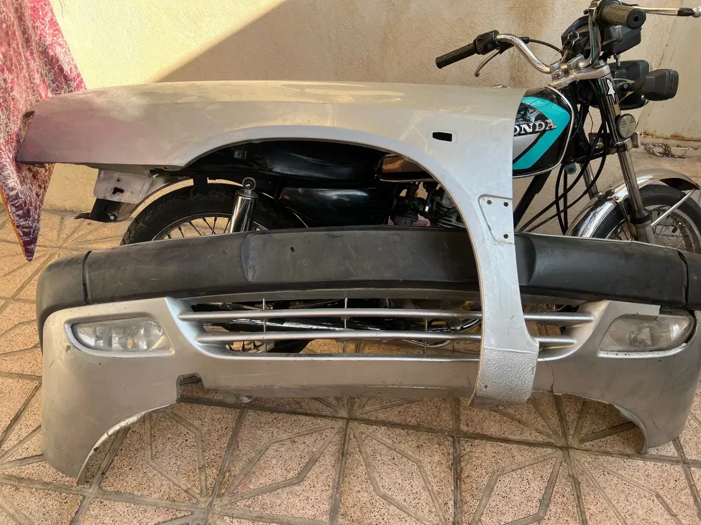 گلگیرو سپر زانتیا دسته دوم|قطعات یدکی و لوازم جانبی|شاهرود, |دیوار