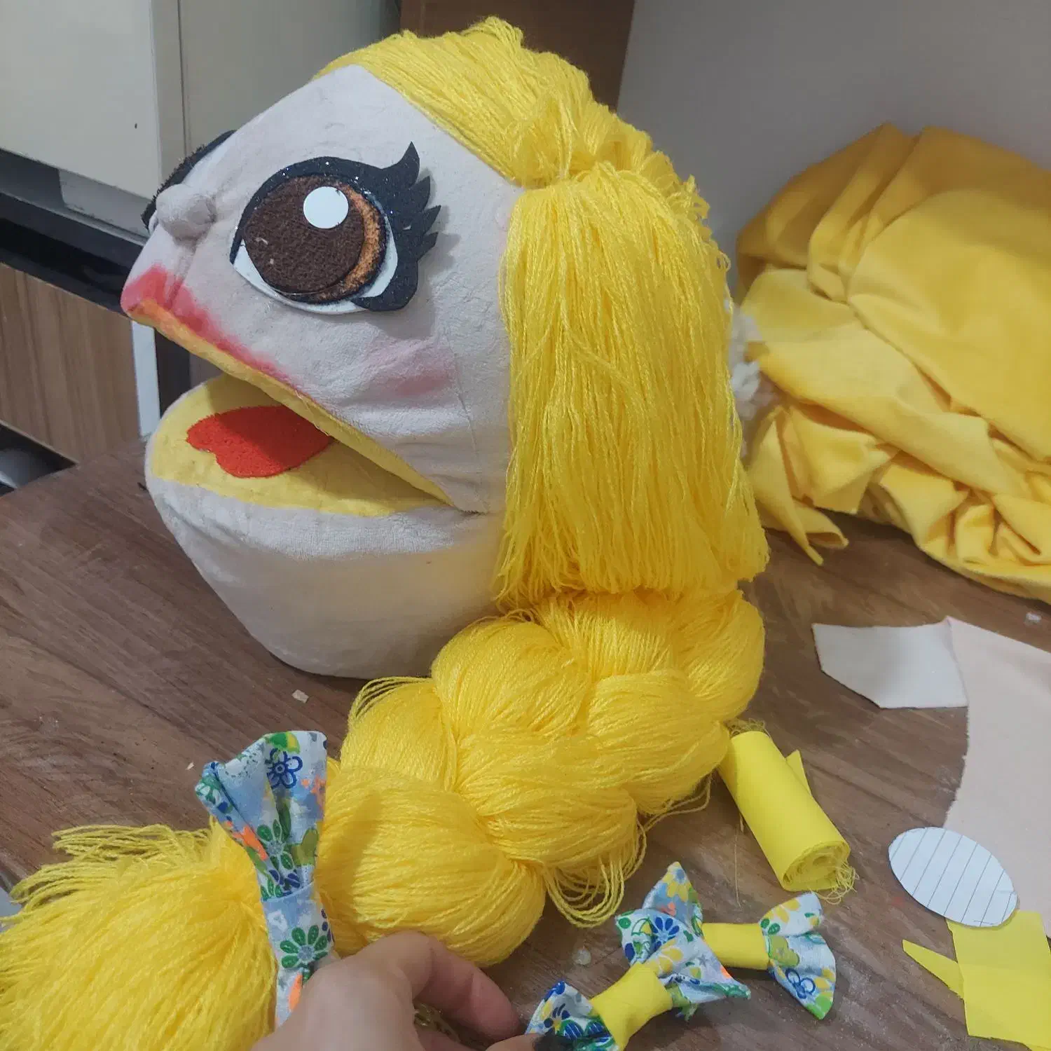 عروسک ماپت نارنجی عروسک فک زن|اسباب‌‌بازی|تهران, الهیه|دیوار