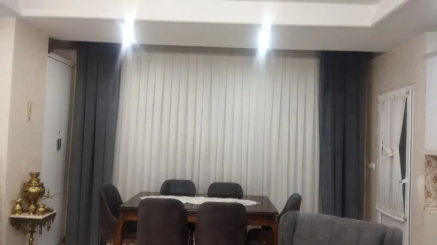 پرده پذیرایی باوالن|پرده، رانر، رومیزی|نسیمشهر, |دیوار