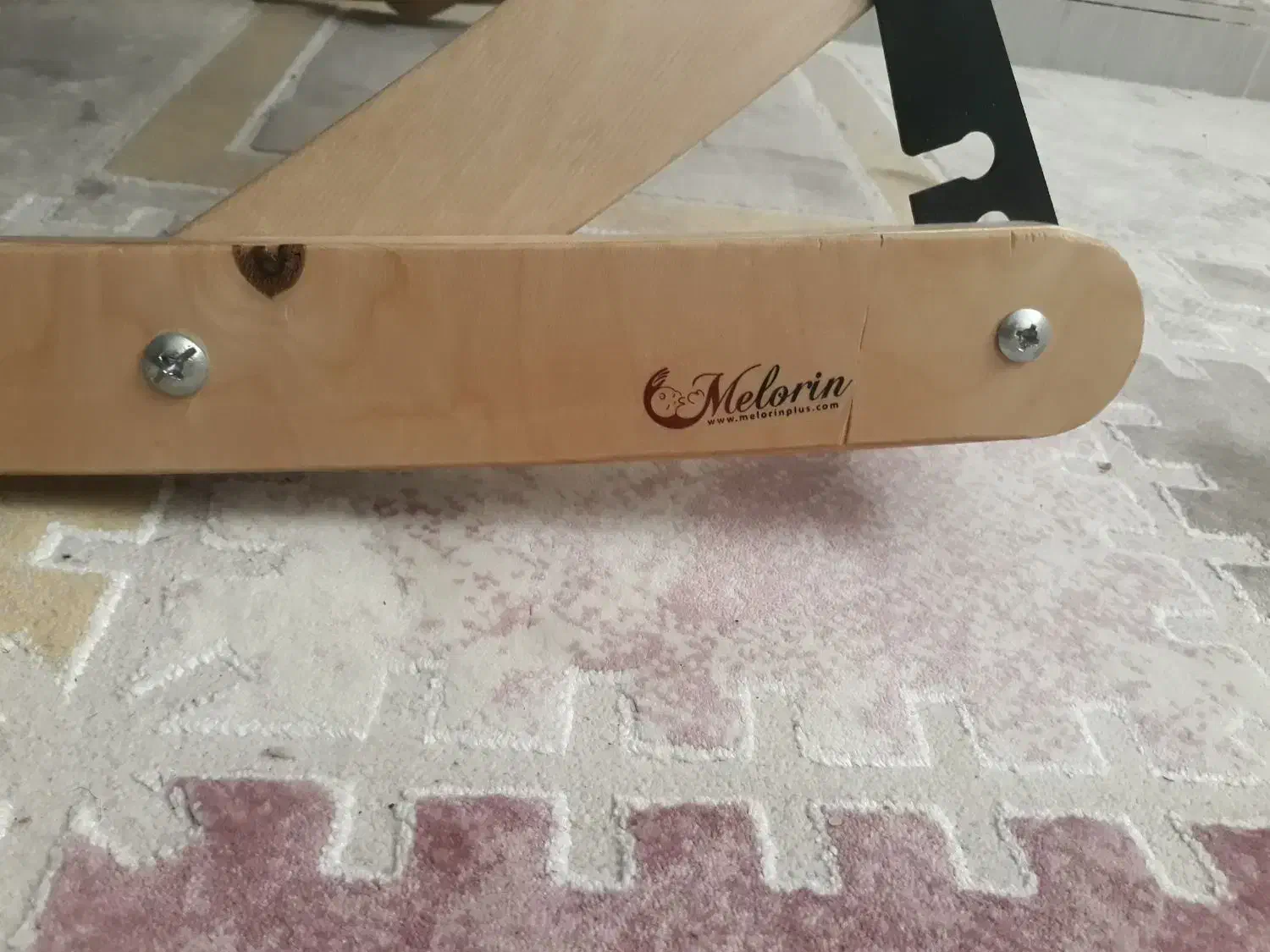 گهواره بانوج ملورین با پشه بند|تخت و صندلی بچه|چناران, |دیوار