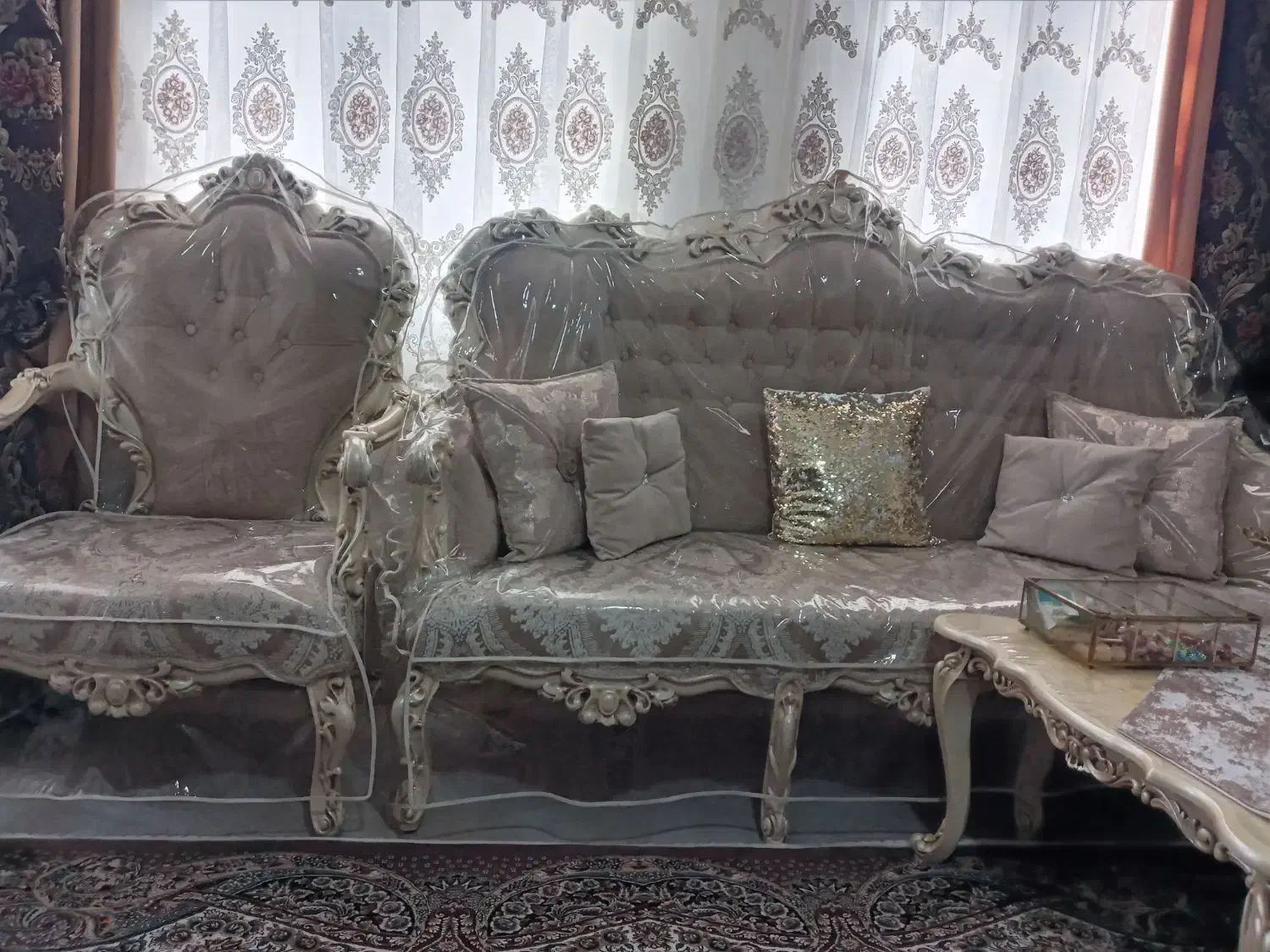 مبل ۹ نفره|مبلمان خانگی و میز عسلی|ملارد, |دیوار