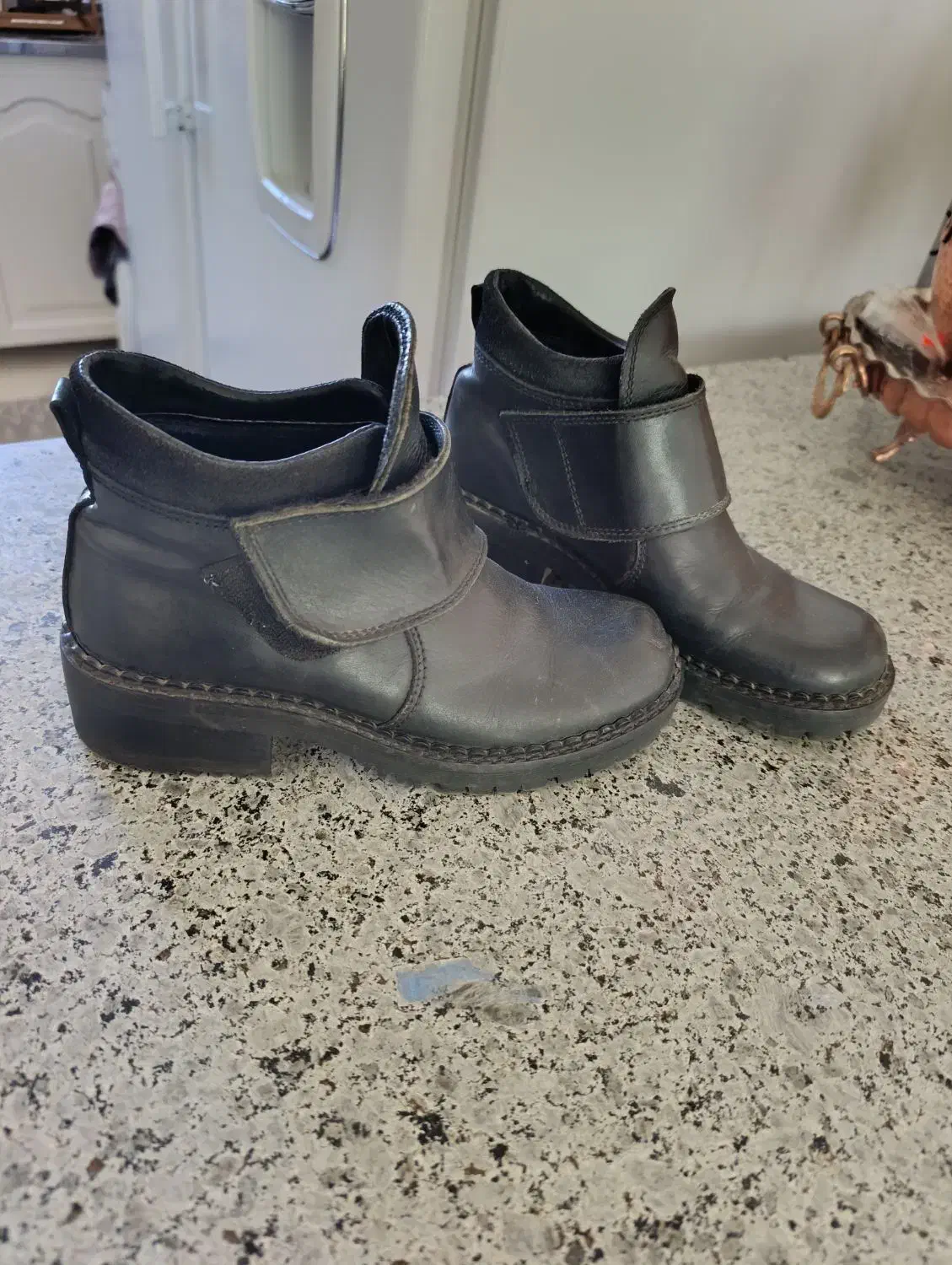 بوت زنانه چرم اصل|کیف، کفش، کمربند|کرمانشاه, |دیوار