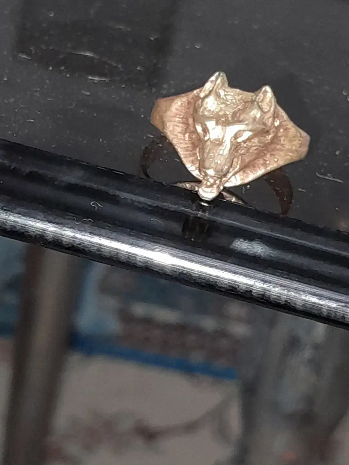 انگشتر مس گرگ|جواهرات|آران و بیدگل, |دیوار