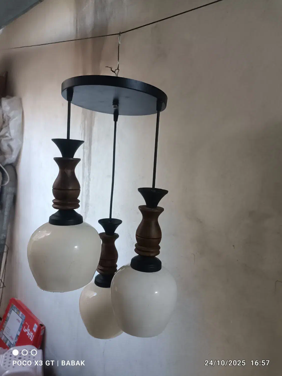 لوستر سالم وتمیز|لوستر و چراغ آویز|کرج, شاهینویلا|دیوار