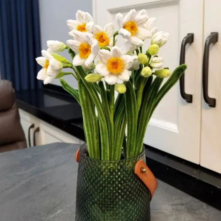 هدیه کادو نیمه شعبان گل نرگس|گل مصنوعی|اسفراین, |دیوار