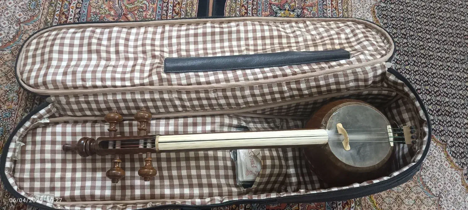 کمانچه ۲۴ ترک کلهری با مهره داوود امیر عطایی|سازهای سنتی|تهران, چهارصد دستگاه|دیوار