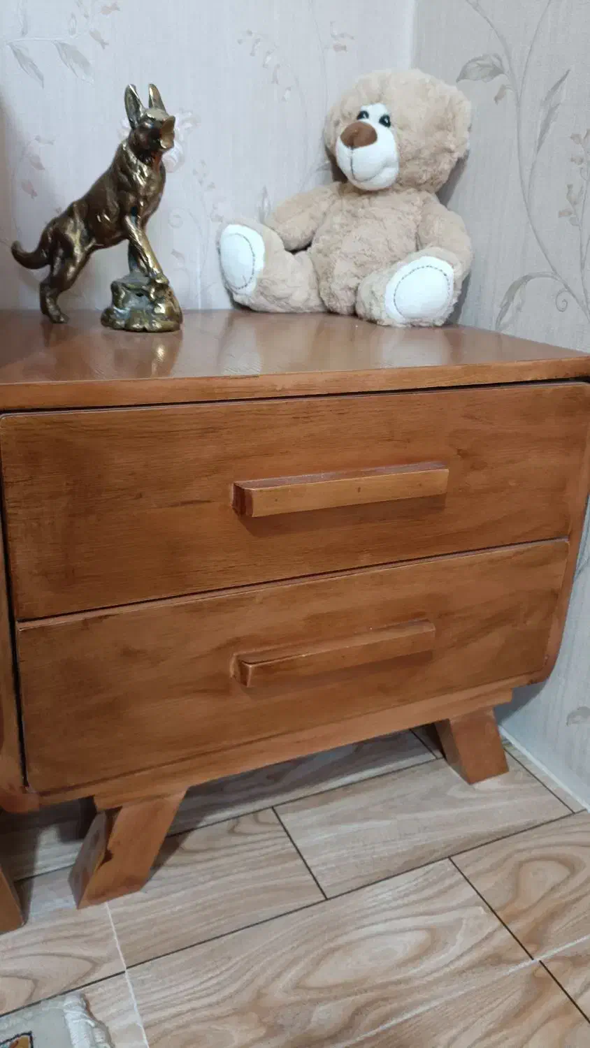 سرویس خواب عروس داماد ، چوب راش اصلی|تخت و سرویس خواب|همدان, |دیوار