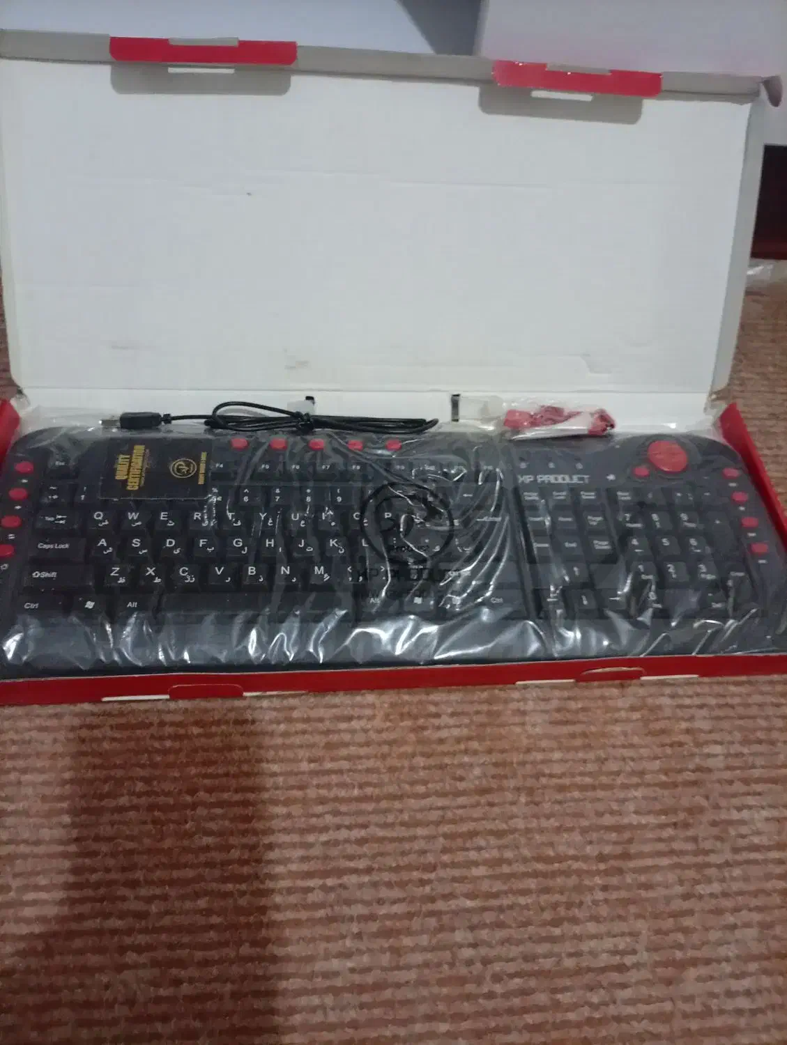 کیبورد صحفه کلید کامپیوتر|قطعات و لوازم جانبی رایانه|اهواز, منبع اب|دیوار