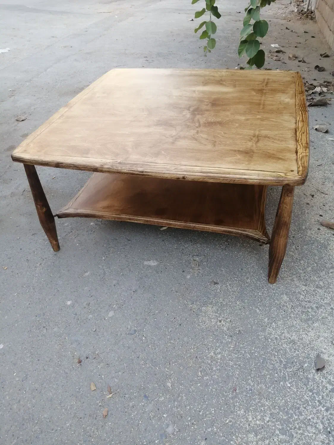 میز جلومبلی چوبی سفارشی با ابعاد دلخواه|مبلمان خانگی و میز عسلی|قلعه قاضی, |دیوار