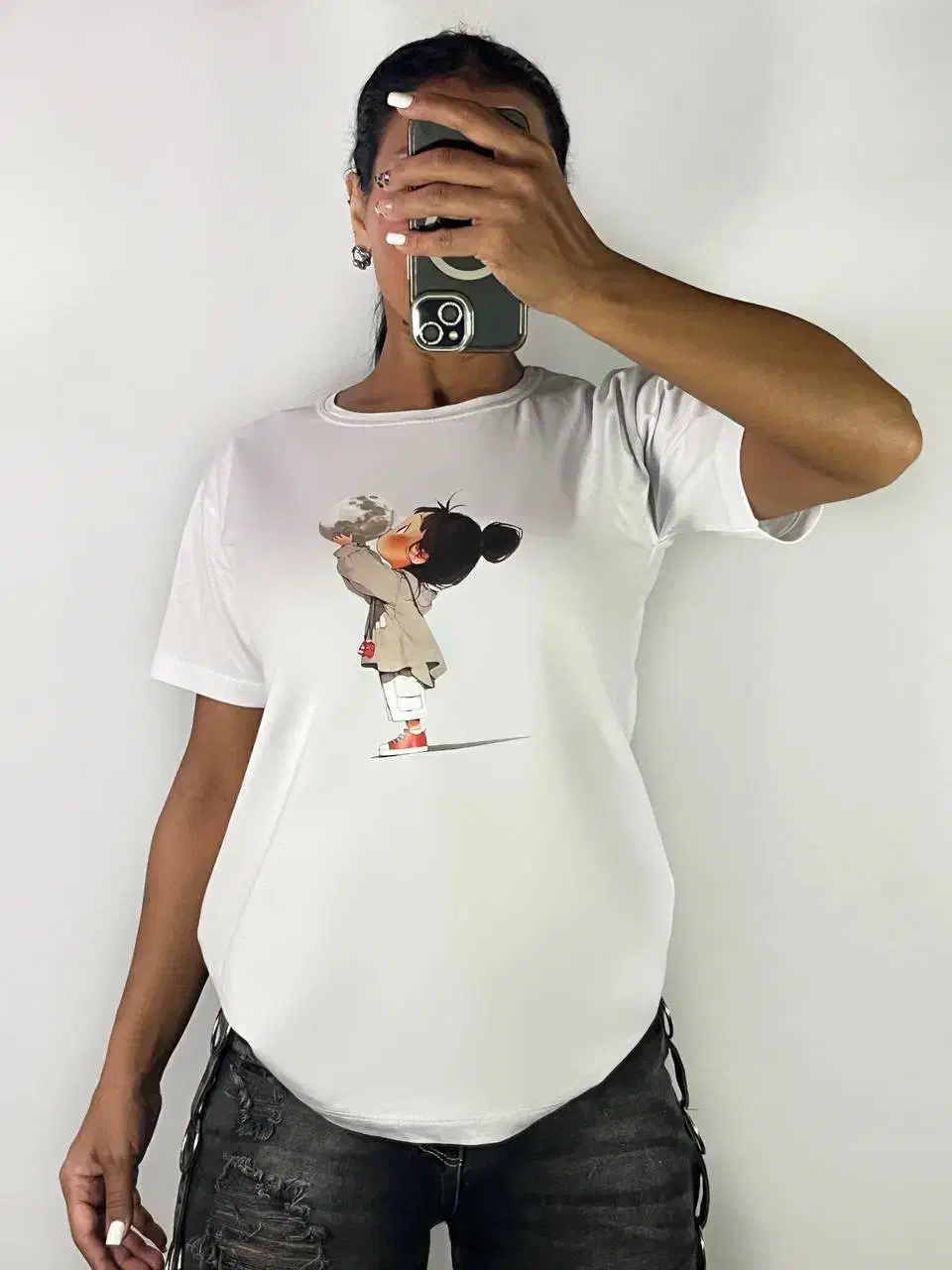 تیشرت باکسی طرحدار|لباس|ایلام, |دیوار