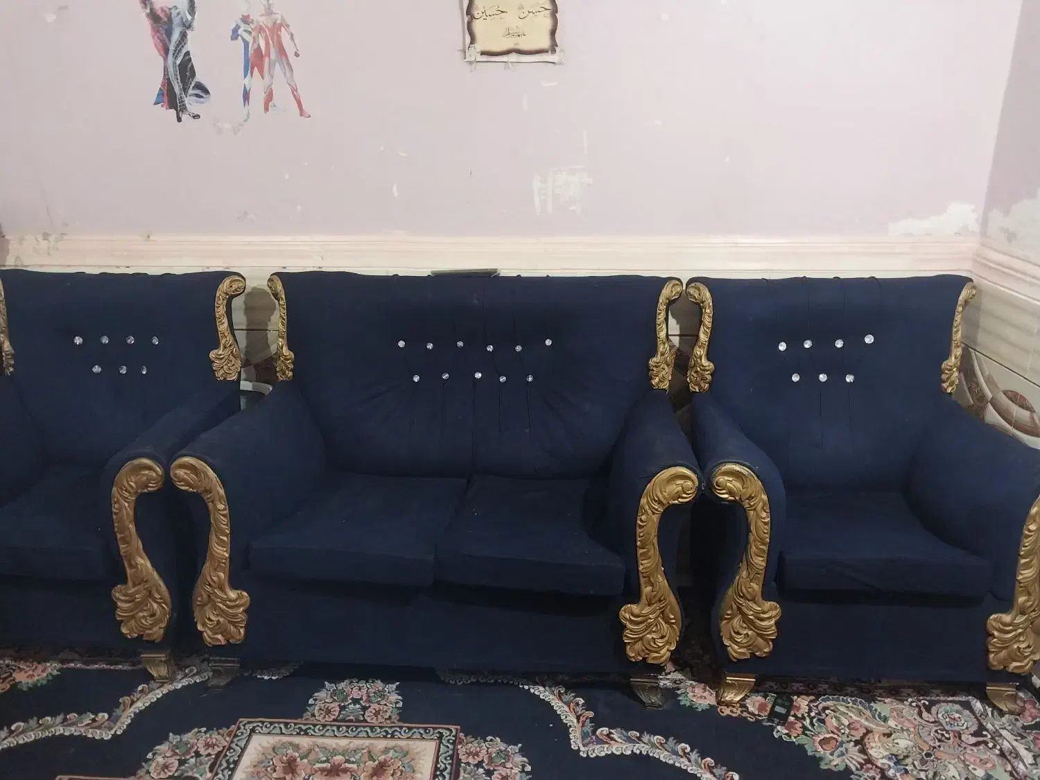 مبل|مبلمان خانگی و میز عسلی|کارون, |دیوار