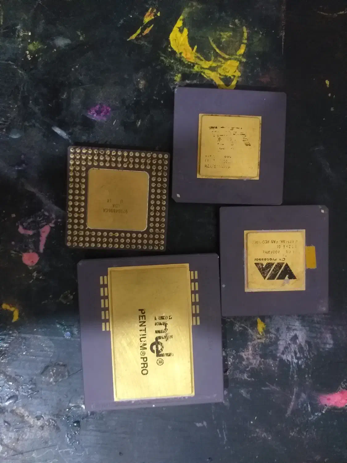 تعدادی cpu برای استخراج طلا|قطعات و لوازم جانبی رایانه|تهران, شهرک بعثت|دیوار