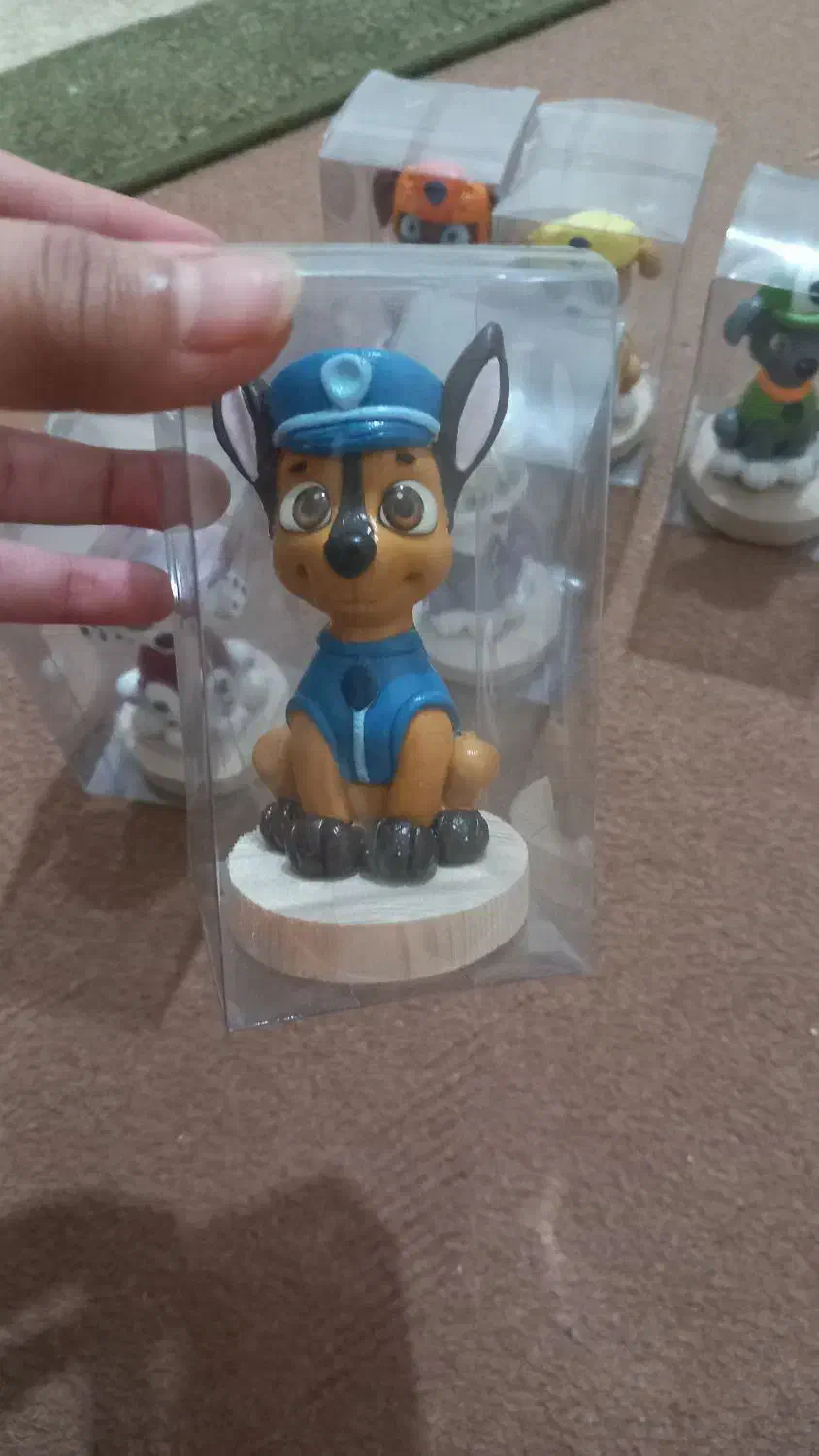 مجسمه سگ های نگهبان|اسباب‌بازی بچه|شاهین‌شهر, طالقانی|دیوار