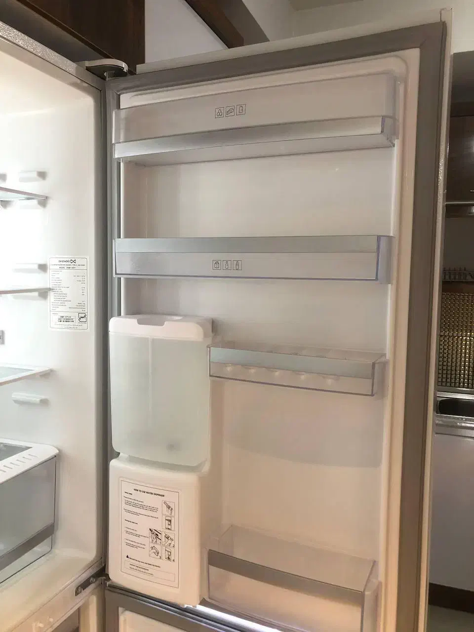 یخچال دوو|یخچال و فریزر|رشت, کوی یخ|دیوار