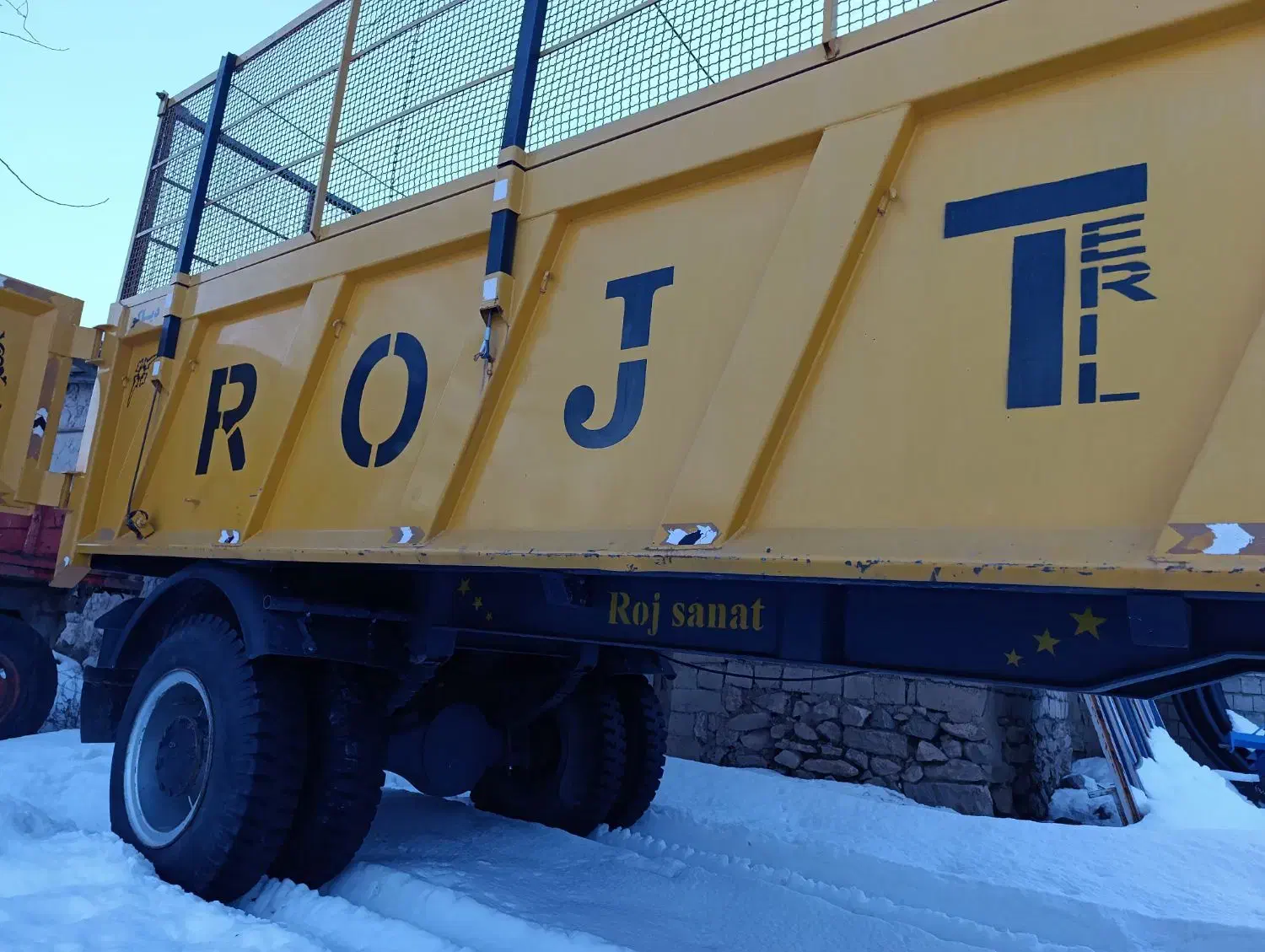 تریلی هشت چرخ|خودرو سنگین|لاجان, |دیوار