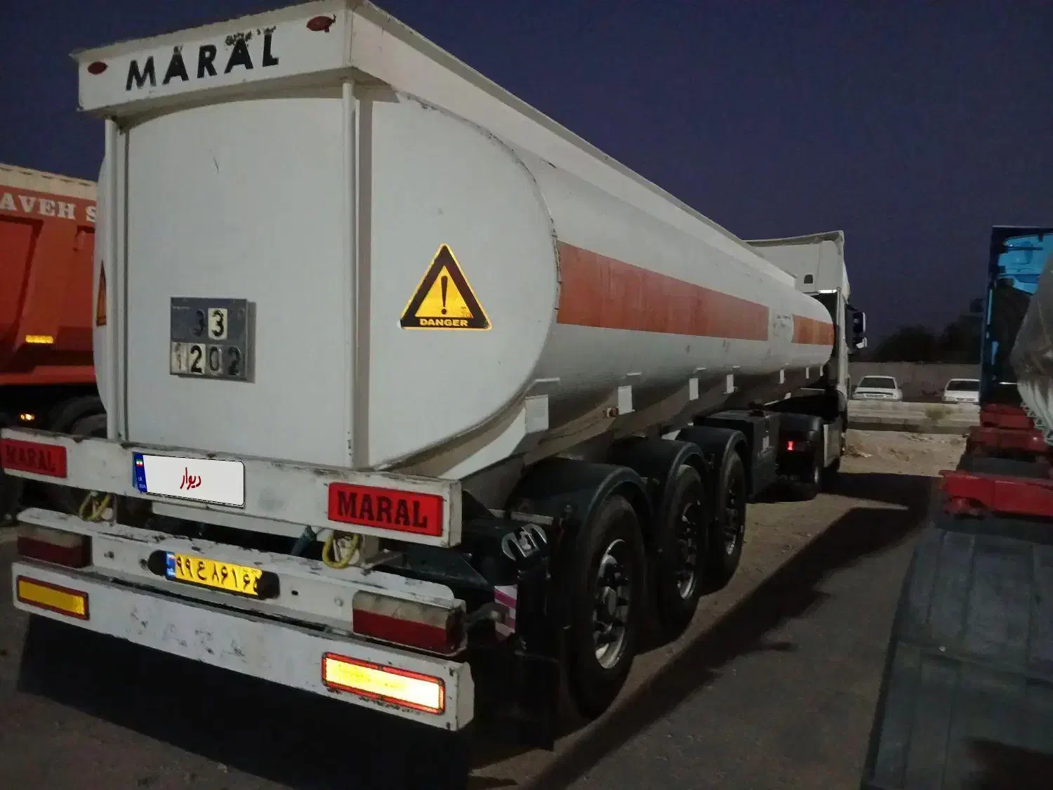 تانکر مارال ۱۳۹۴|خودرو سنگین|شهر بابک, |دیوار