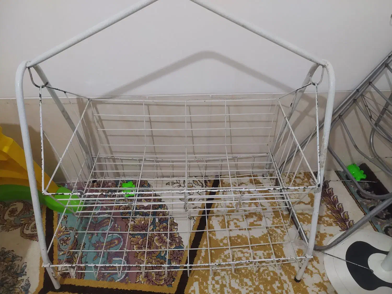 گهواره آهنی دو طبقه|تخت و صندلی بچه|فسا, |دیوار