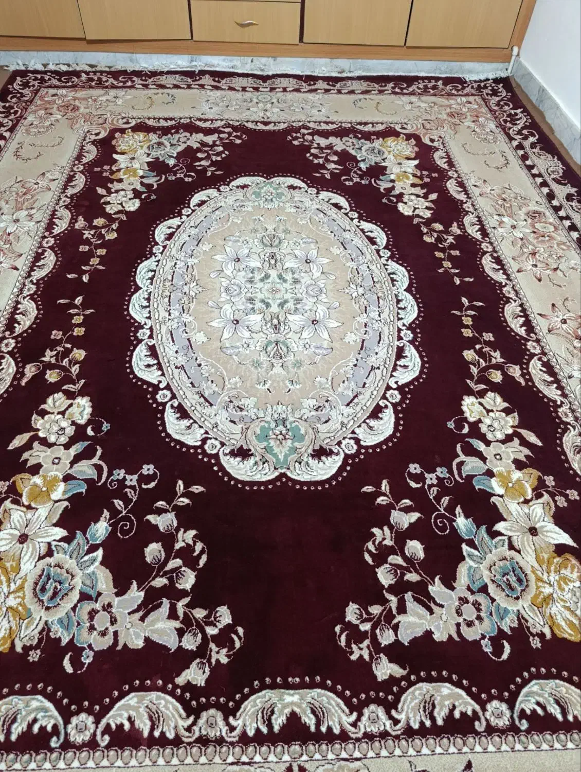 قالی دوازده متری سیزده تومن. گلیم دوازده متری|فرش|گنبد کاووس, |دیوار