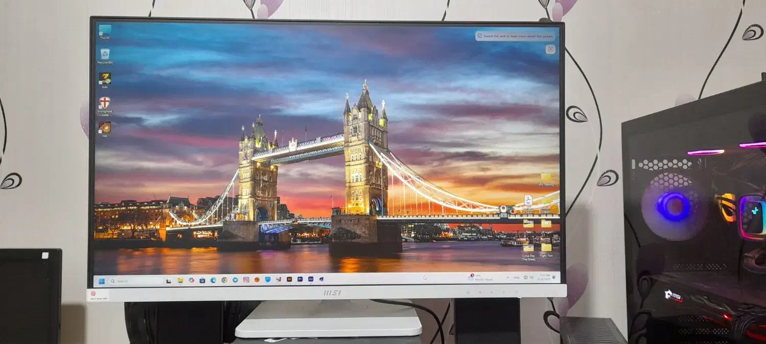 مانیتور MSI|قطعات و لوازم جانبی رایانه|اسلامشهر, شهرک قائمیه|دیوار