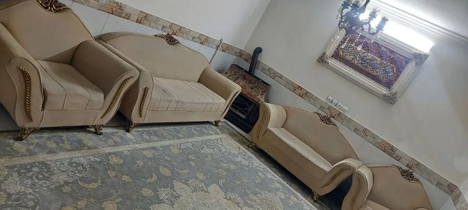 مبل ۷نفره|مبلمان خانگی و میز عسلی|مشهد, کارگران|دیوار