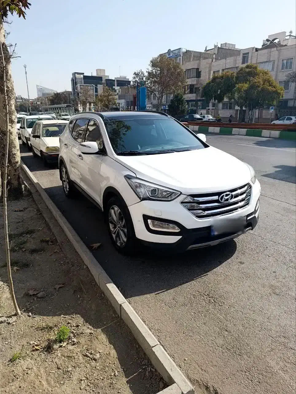 سانتافه 2014 فول سفید|خودرو سواری و وانت|مشهد, سجاد شهر|دیوار