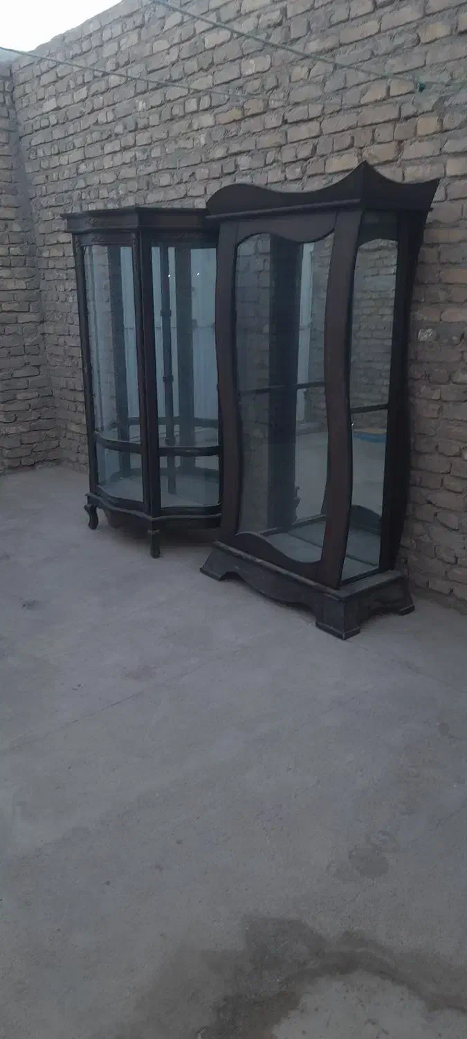 کمد شیشه ای|بوفه، ویترین، کنسول|اردکان, |دیوار