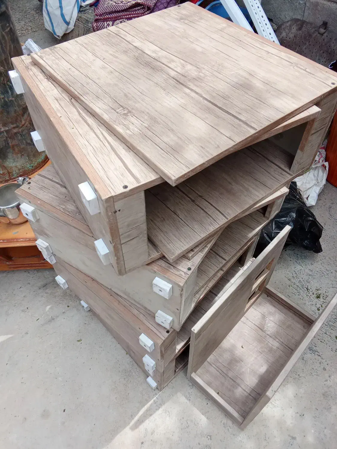 9 عدد جا کیسی ام دی اف|کتابخانه، شلف، قفسه‌های دیواری|لردگان, |دیوار