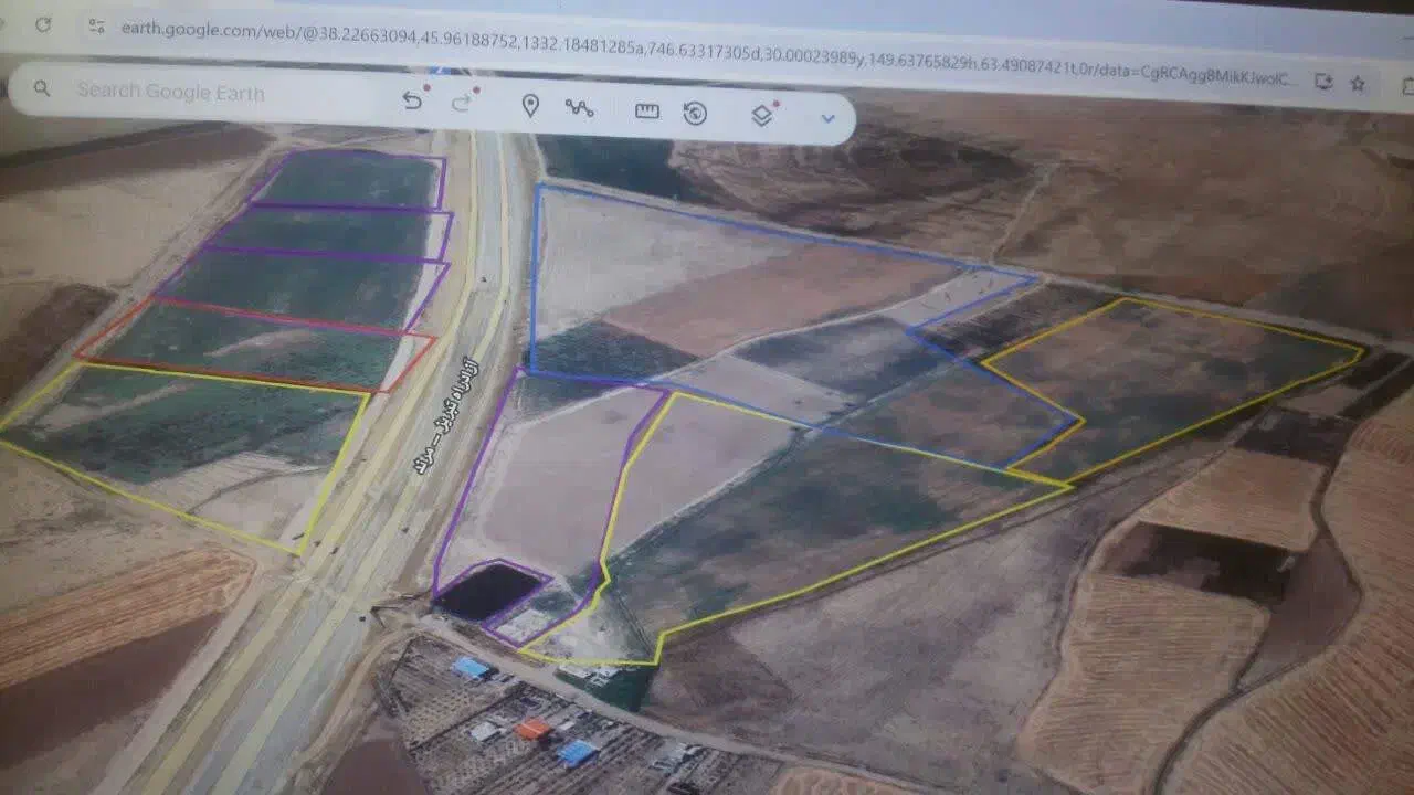 فروش زمین با آب|فروش زمین و ملک کلنگی|صوفیان, |دیوار